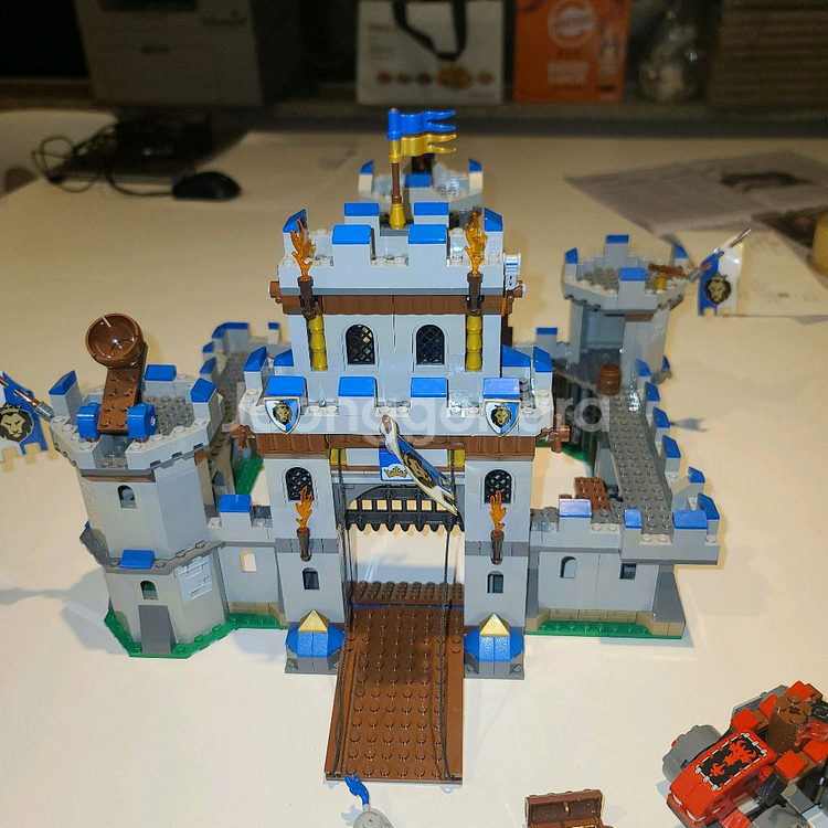 레고 70404 중세 캐슬 왕의 성 말바딩 신형말 완무기사--2