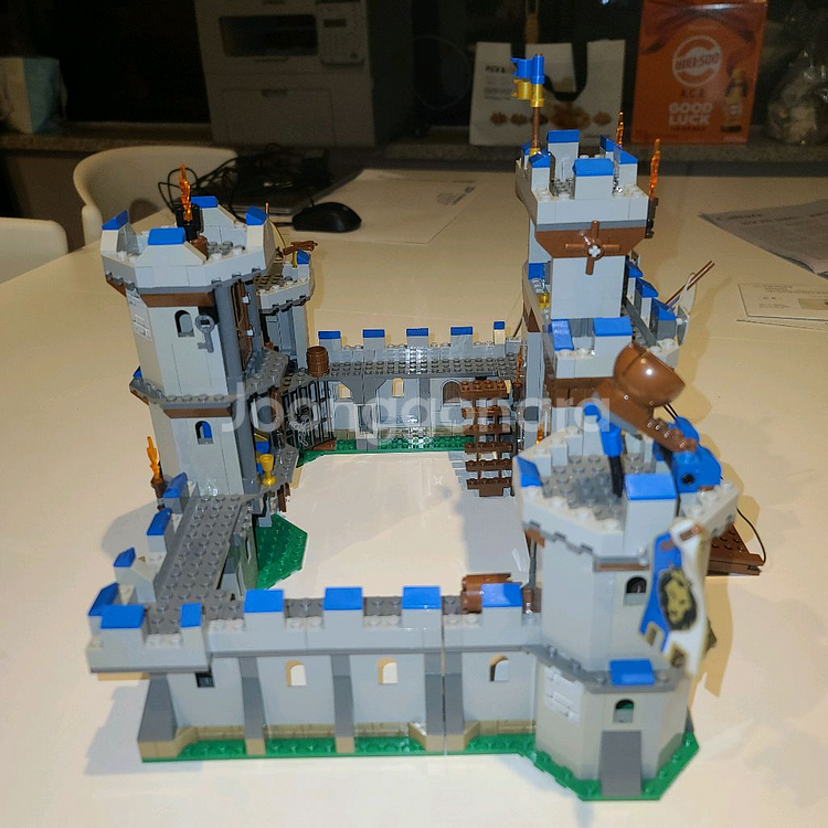 레고 70404 중세 캐슬 왕의 성 말바딩 신형말 완무기사--5