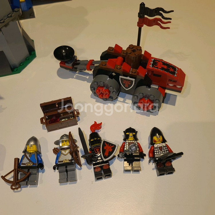 레고 70404 중세 캐슬 왕의 성 말바딩 신형말 완무기사--6