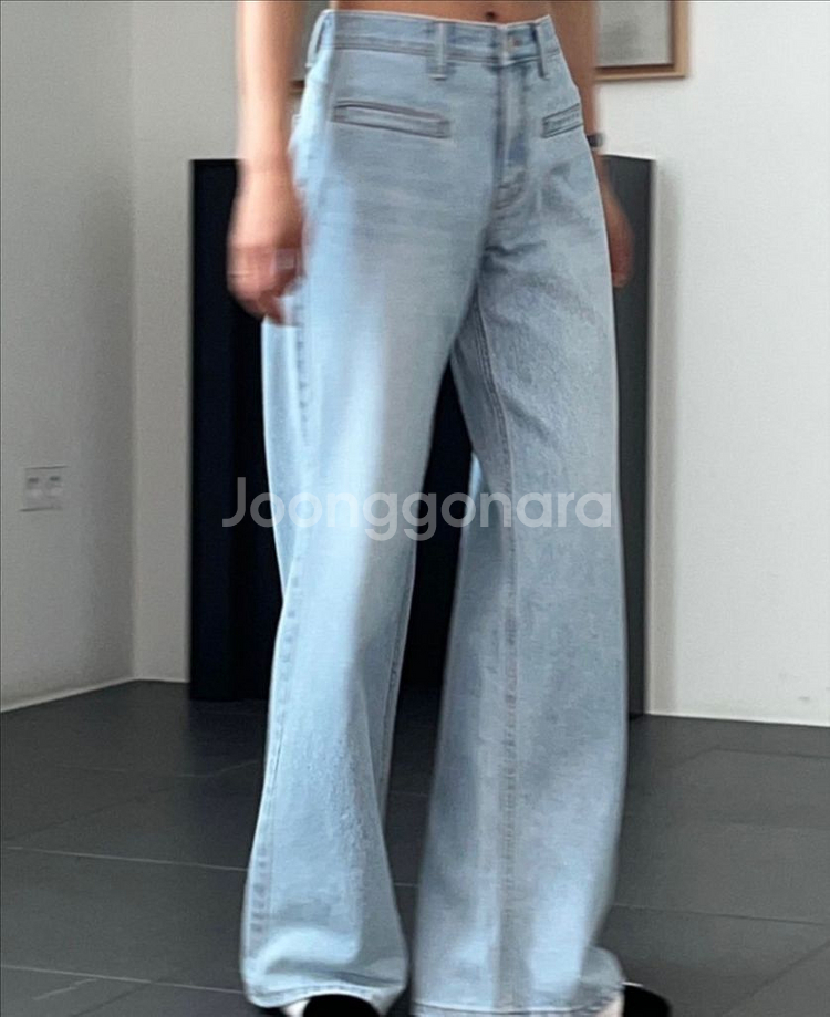 virkin 버킨 뒷절개데님 연청 s--1