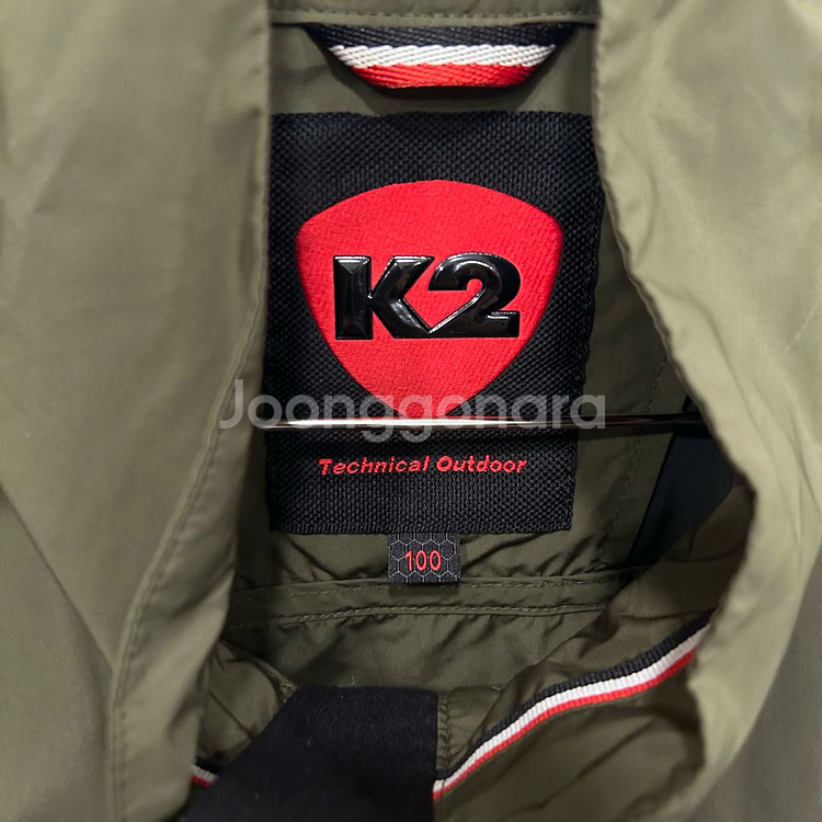 K2 테크니컬 체스트포켓 아웃도어 바람막이--2