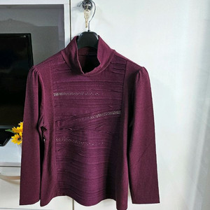 여성 반목폴라 티셔츠 #95사이즈 #이너웨어티