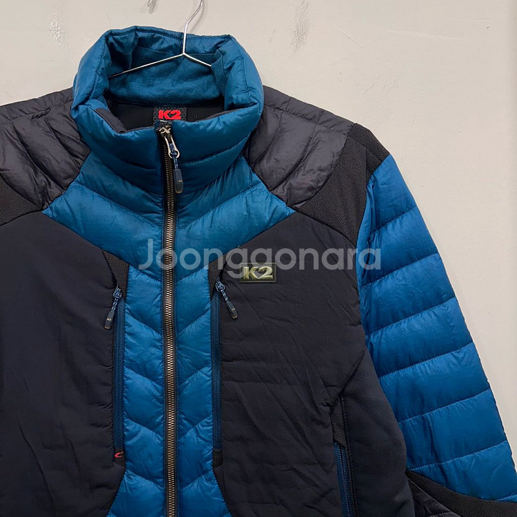 K2 구스다운 시그니처 퀼팅 하이넥 경량패딩--0