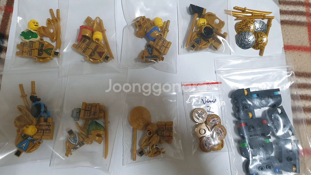 레고 닌자고 폴리백 호일백 한정판 틴케이스 피규어등--7