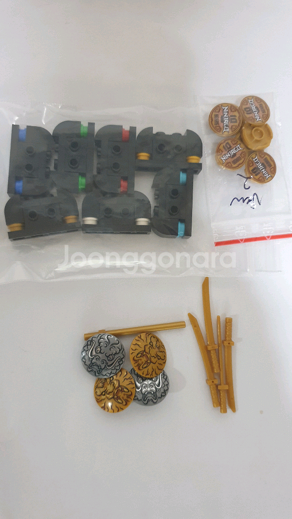 레고 닌자고 폴리백 호일백 한정판 틴케이스 피규어등--8