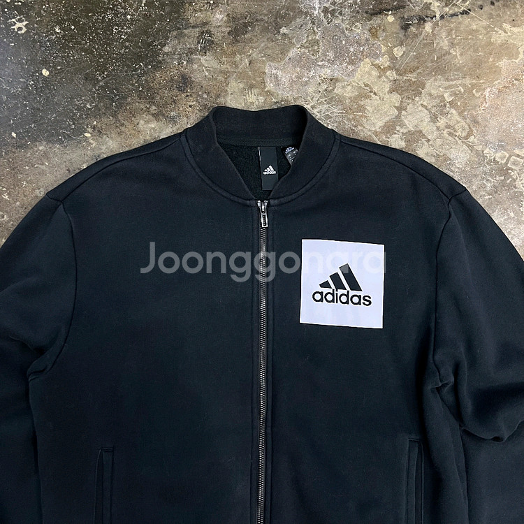 95) 아디다스 스타디움 자켓 점퍼 바시티 자켓 블루종--1