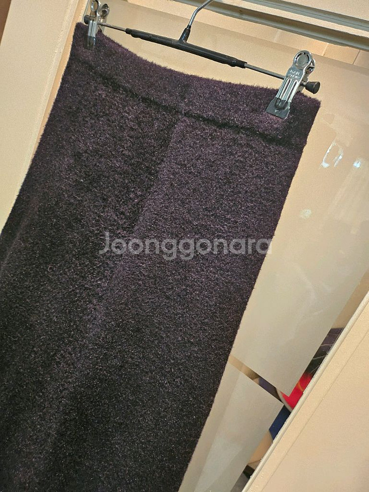 알렉산더왕 밴딩 미디 스커트 S--2