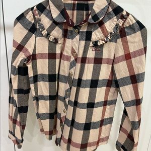 닥스키즈 여아 체크 셔츠(150사이즈)