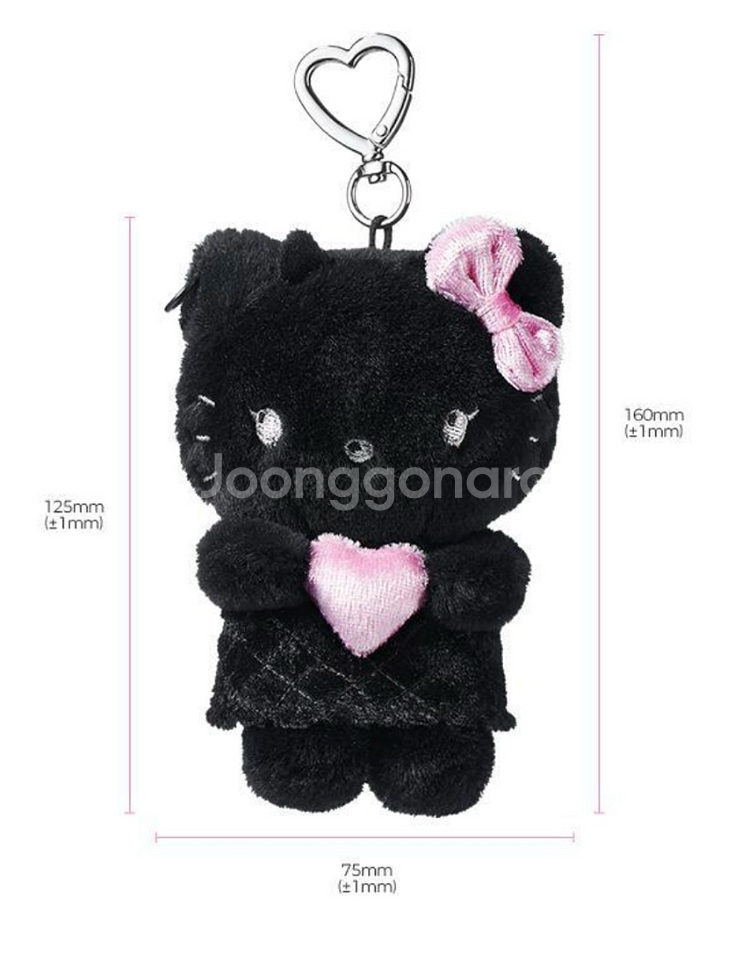 (미개봉) 필리밀리 헬로키티 악마 키링 인형--2