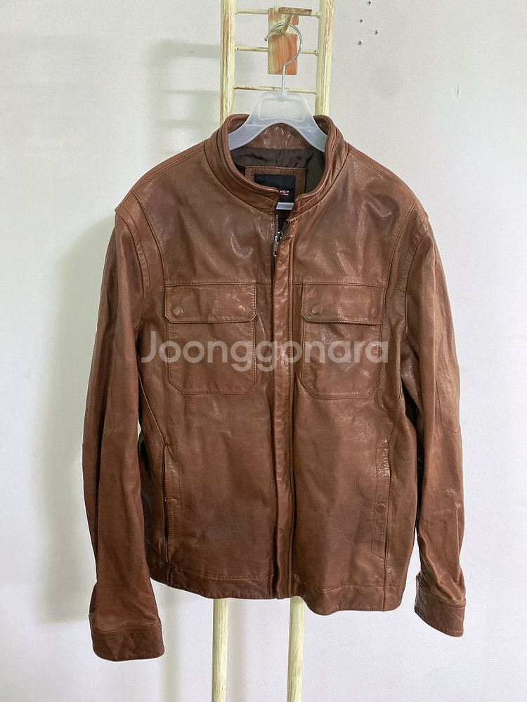 (100)파렌하이트지이크남자브라운양가죽100%자켓--0