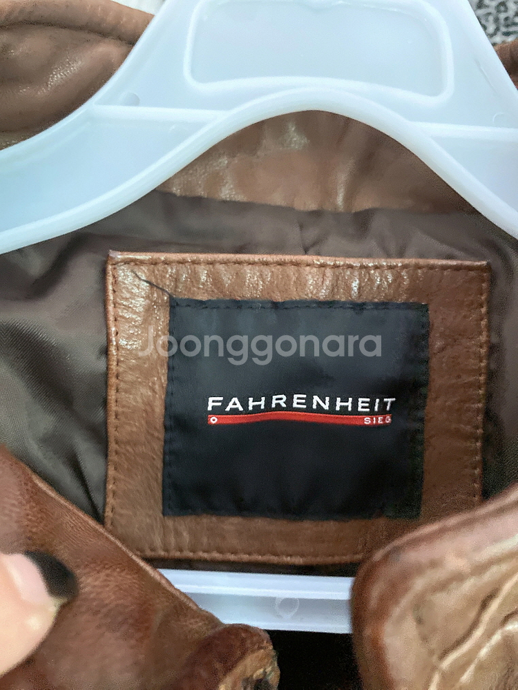 (100)파렌하이트지이크남자브라운양가죽100%자켓--5