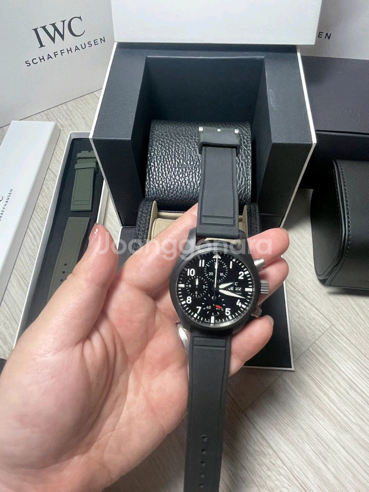 IWC 파일럿 워치 크로노그래프 41 탑건--2