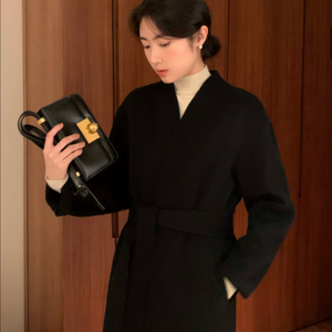 모아빈 노카라 핸드메이드 코트