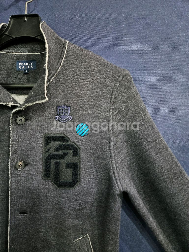 파리게이츠 그레이컬러 남성 슬림핏 100 골프 빈티지 자켓--3