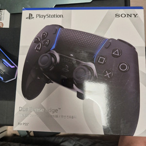 PS5 듀얼센스 엣지 컨트롤러 미드나이트블랙