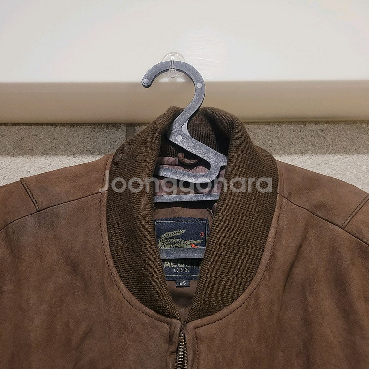 라코스테 90s 양가죽 자켓 95--3