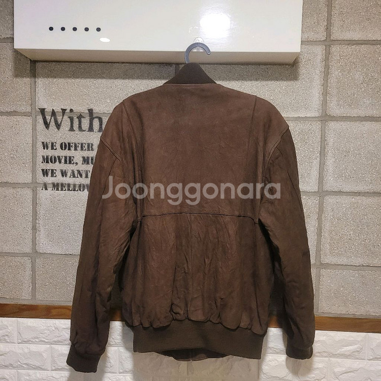 라코스테 90s 양가죽 자켓 95--1