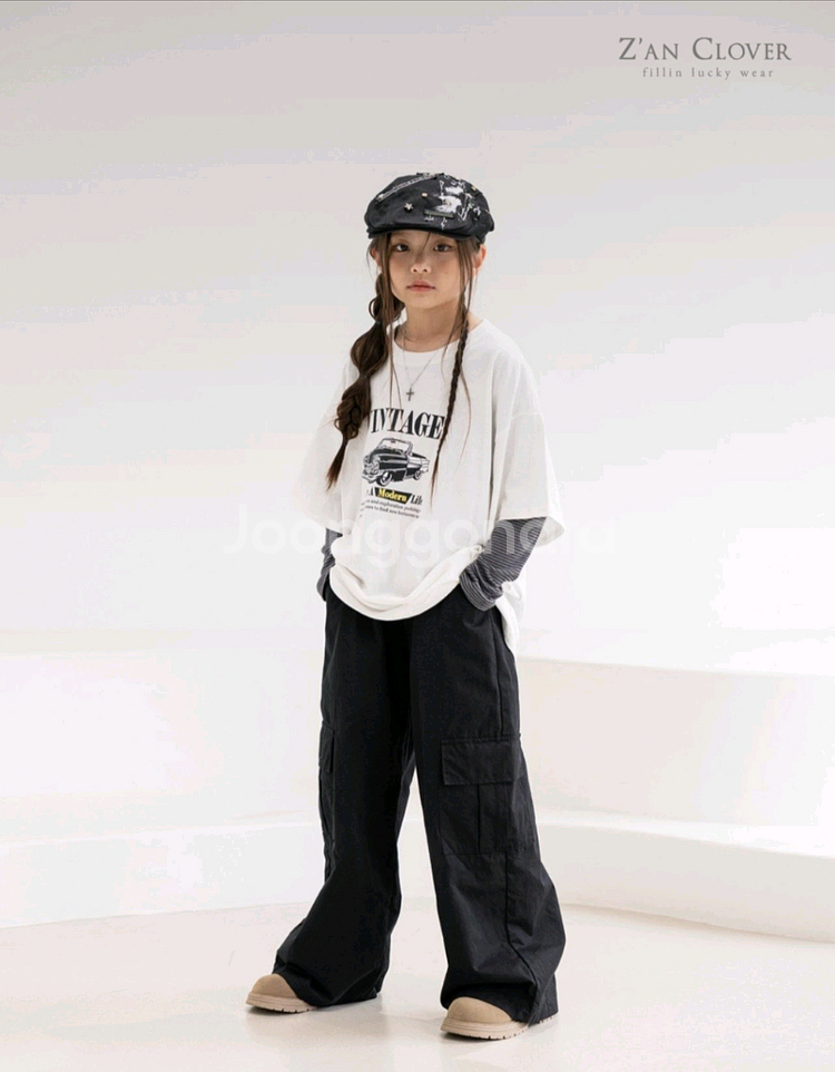 지안클로버 카고팬츠--1