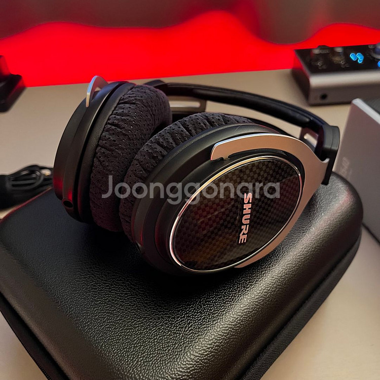 슈어 Shure 밀폐형 모니터링 헤드폰 SRH1540--1