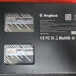 킹뱅크 DDR5 7200Mhz 32gb a다이