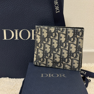 디올 오블리크 반지갑 풀박스