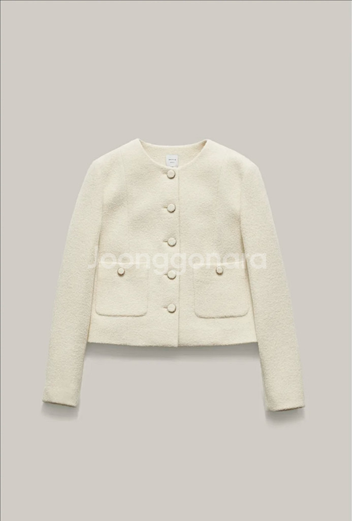 샵엠 duomo jacket (ivory) XS사이즈--0