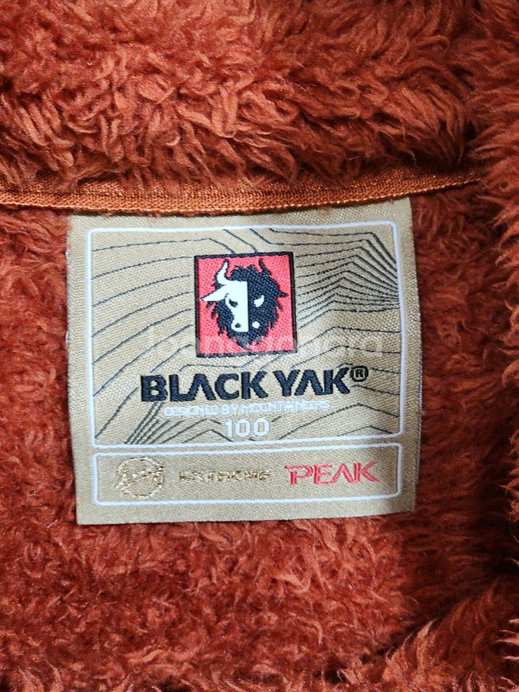 (100) 블랙야크 플리스 점퍼 뽀글이 후리스 후드자켓--2