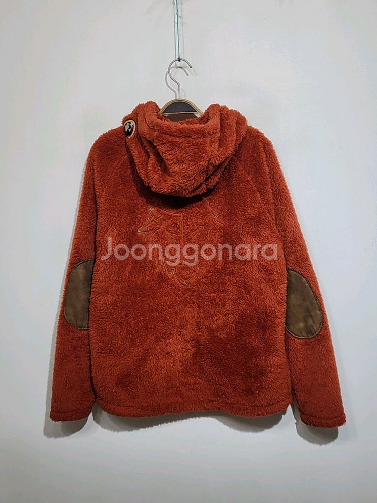 (100) 블랙야크 플리스 점퍼 뽀글이 후리스 후드자켓--5