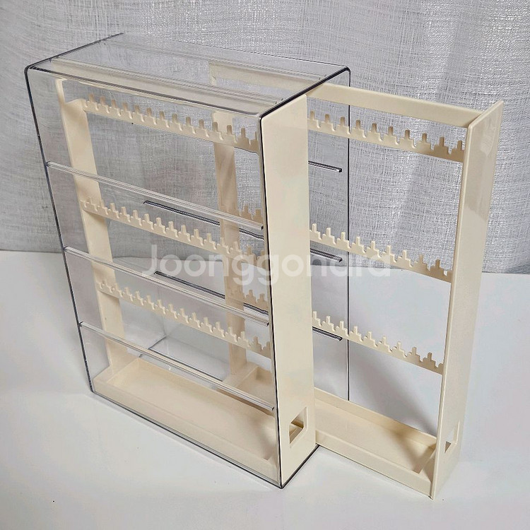 키링, 악세사리 디스플레이 케이스 보관함 정리함 2개 일괄--3