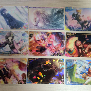 프로세카 웨하스카드 개봉 15장