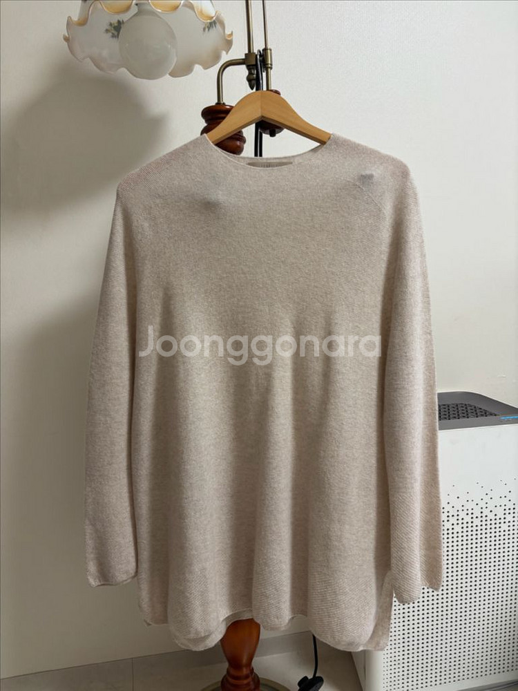 르베이지 캐시미어 니트--0