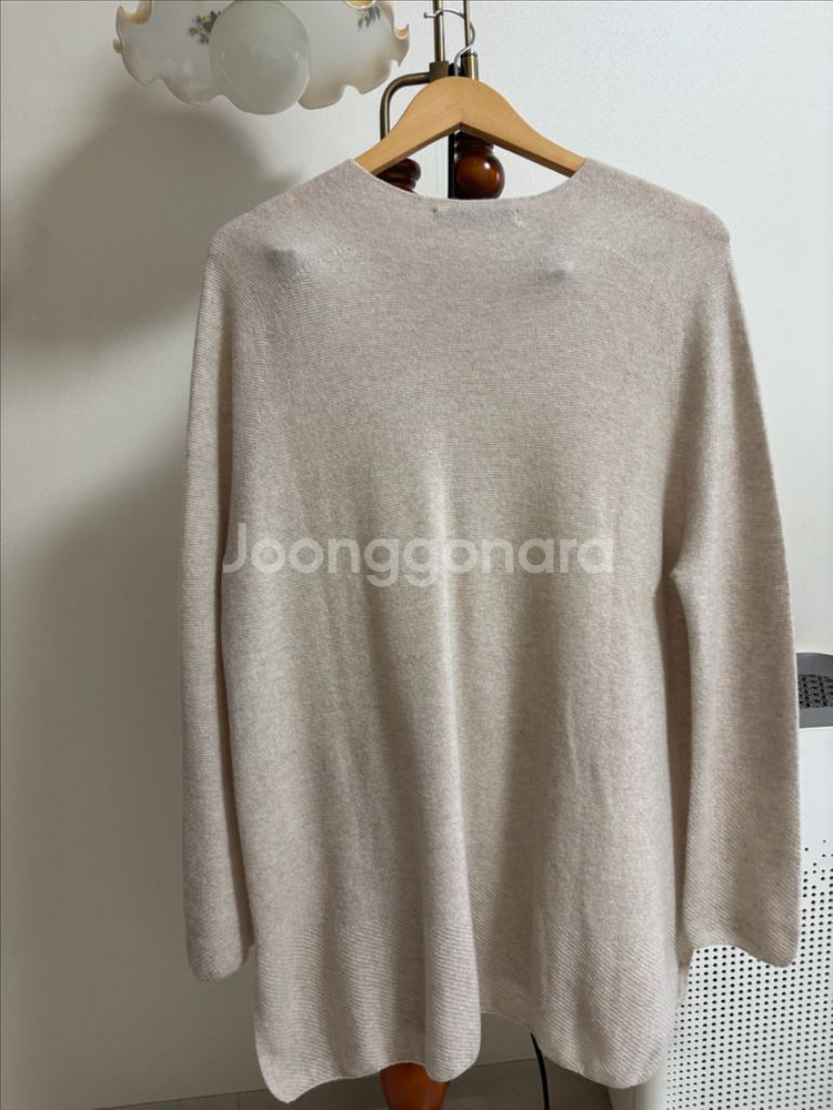 르베이지 캐시미어 니트--2