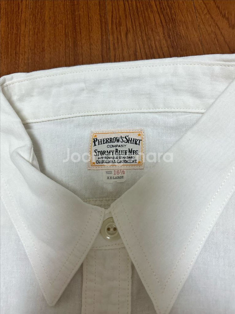 [새상품]페로우즈 770WS 샴브레이 데님 워크 셔츠--2
