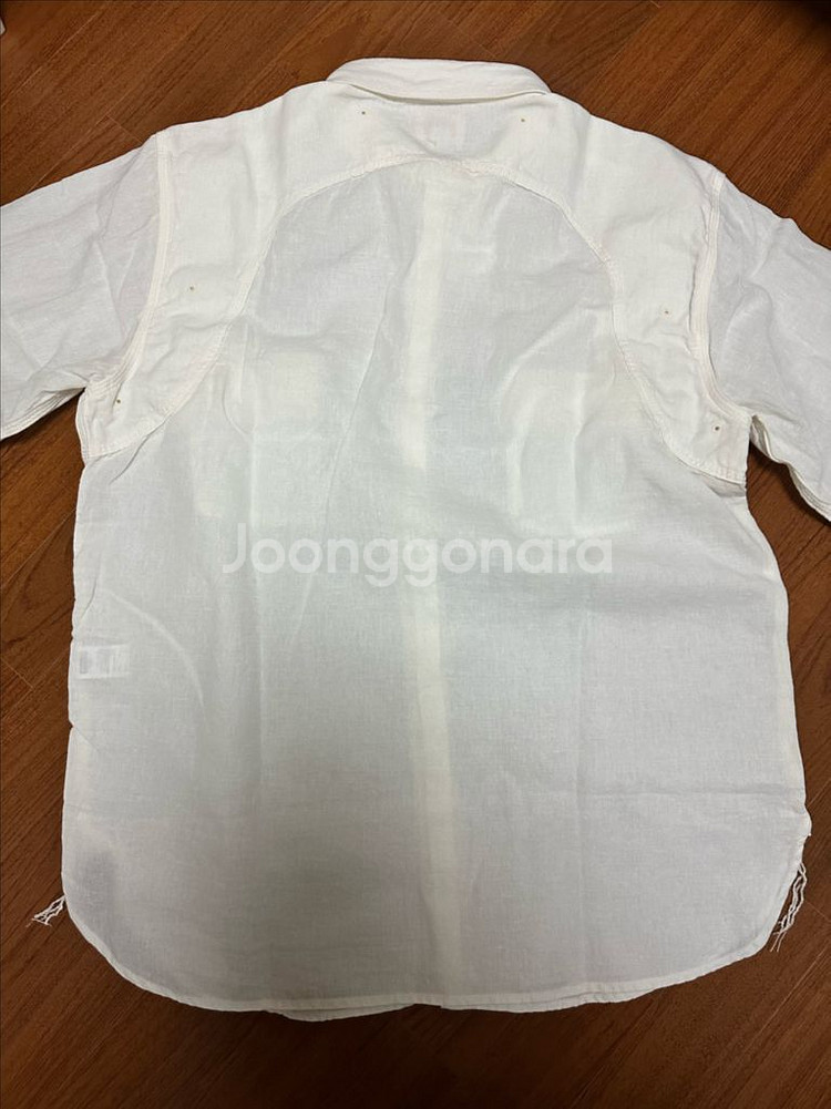 [새상품]페로우즈 770WS 샴브레이 데님 워크 셔츠--6