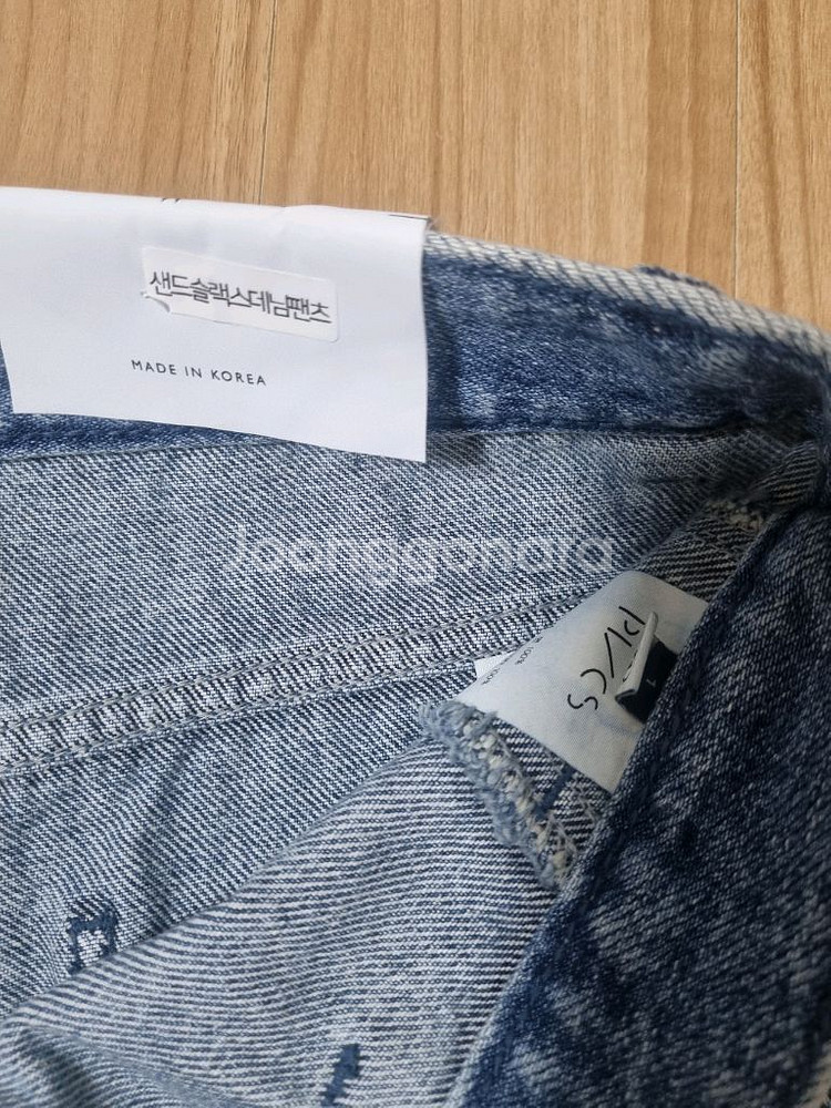 pvcs 샌드슬랙스데님팬츠--1