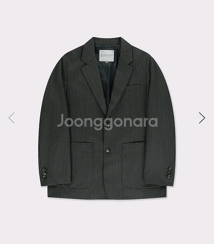 벨리에 시티 노마드 스트라이프 자켓 그레이 04(100--0