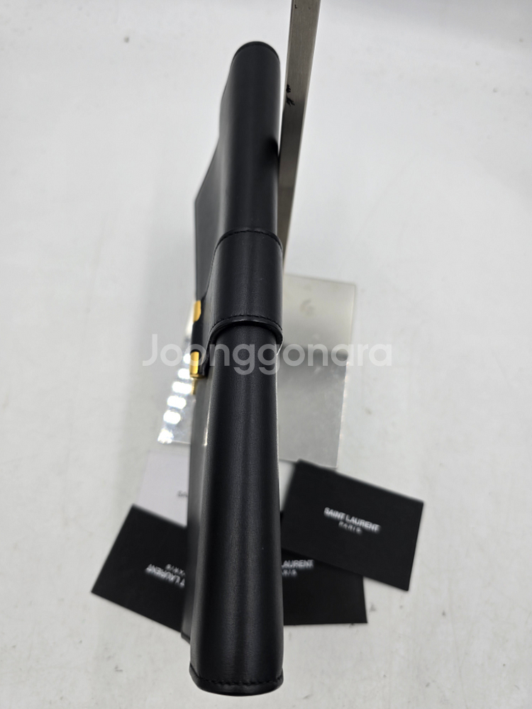 생로랑 카바시크 블랙 클러치--4