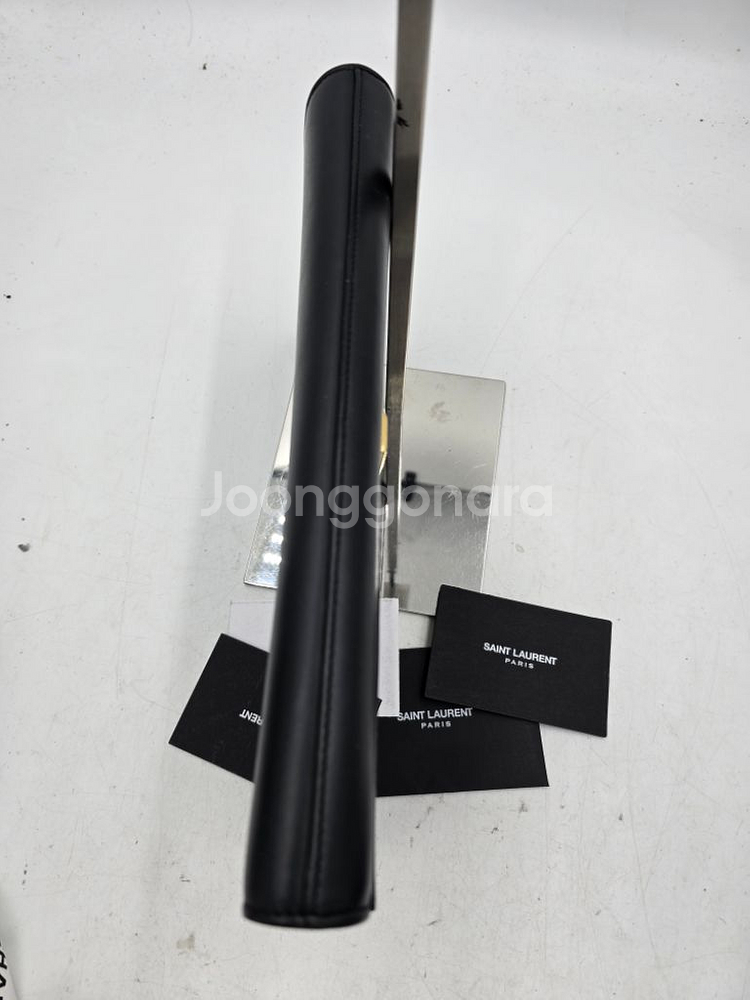 생로랑 카바시크 블랙 클러치--5