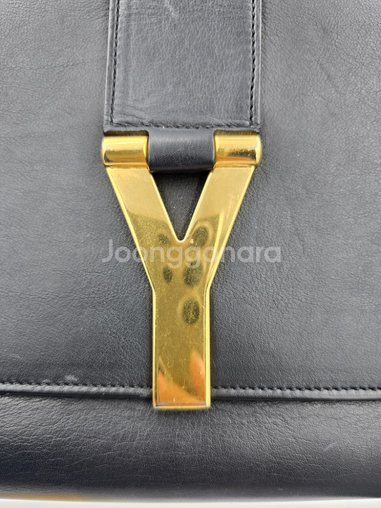 생로랑 카바시크 블랙 클러치--6