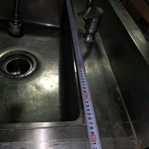 스텐 싱크대 90cm x 50cm