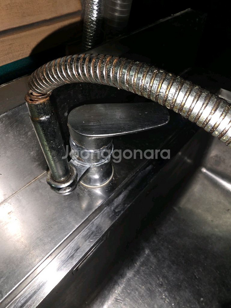 스텐 싱크대 90cm x 50cm--3