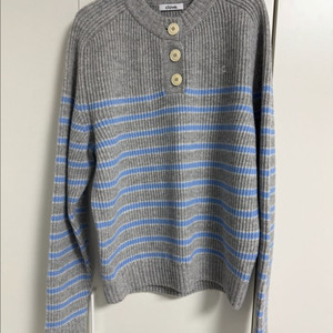 클로브 스트라이프 니트 스웨터