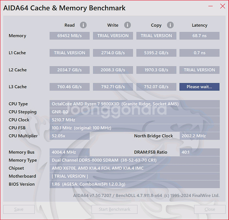 킹뱅크 DDR5 7200Mhz 32gb a다이--1