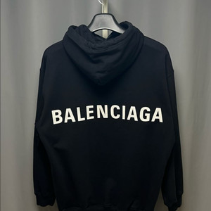 [정품] 백화점판 발렌시아가 백로고 후드티 M(105) size