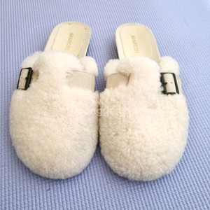 미미씨엘 양털 슬리퍼 240