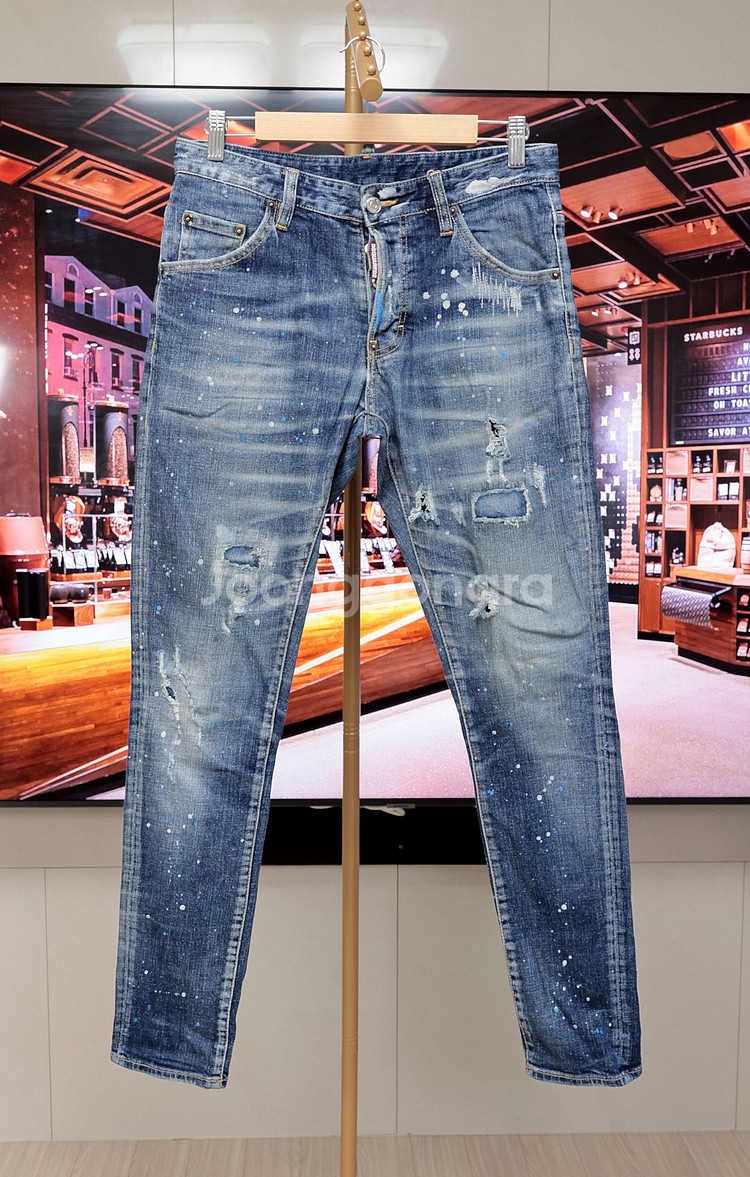 디스퀘어드2 페인트진 46 입자마자 간지 폭발--0