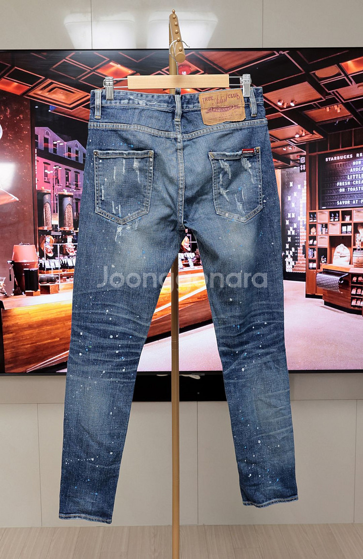 디스퀘어드2 페인트진 46 입자마자 간지 폭발--3