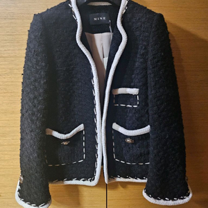 마인 트위드 자켓