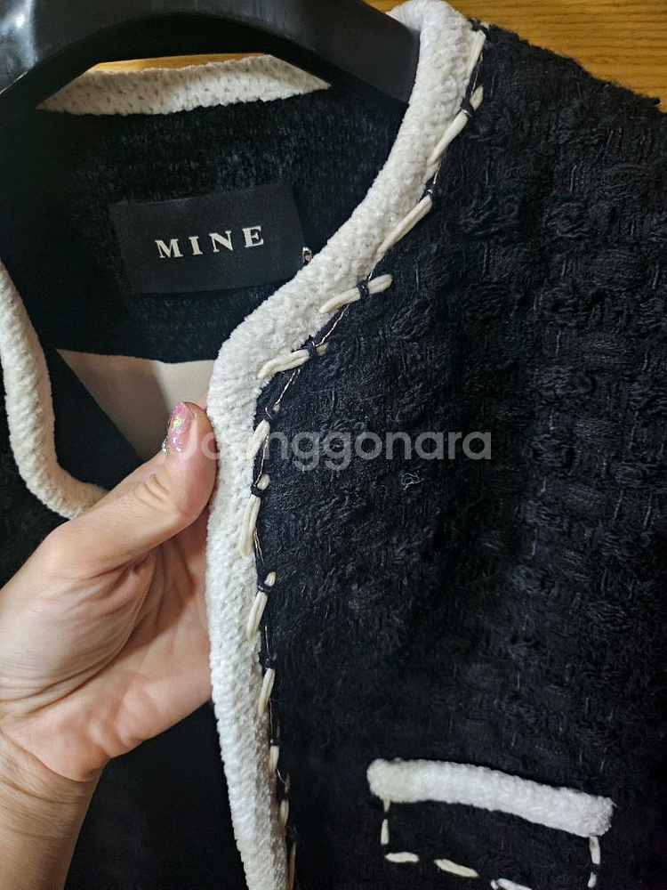 마인 트위드 자켓--4