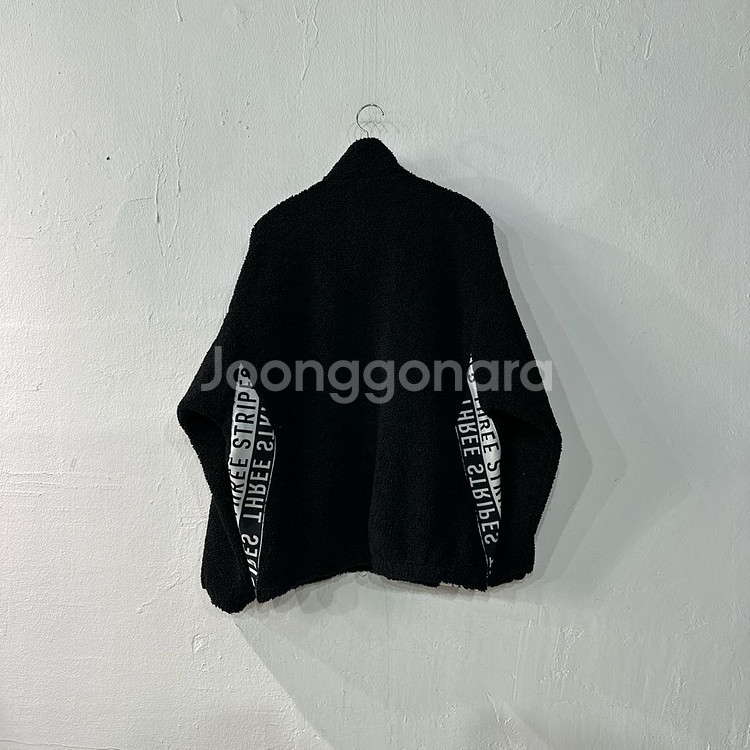 아디다스 양털 플리스 오버핏 점퍼--1